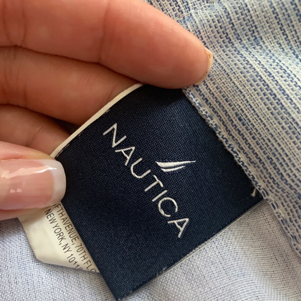 Blue Nautica Curtains (2 panels)